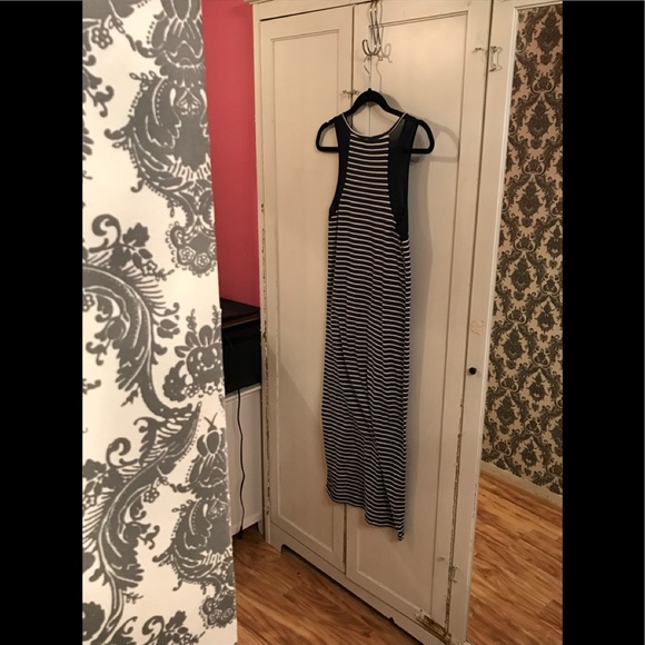 Forever 21 Striped Tank Dress with Mesh Details - Picture 10 of 11